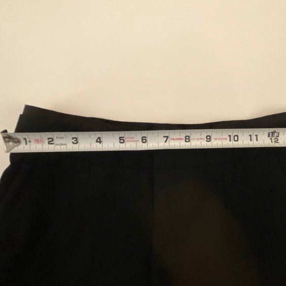 Black Marc Jacobs awesome cropped wide-legged wool culottes size 4! - Picture 9 of 13